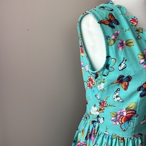 LINDY Bop l Vintage Butterfly Design Dress - Picture 3 of 8